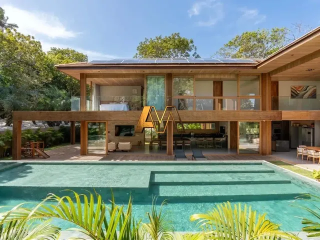 Imagem: A casa em condomínio possui 6 Dormitórios, 6 Suítes, 7