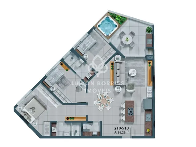 Imagem 10: Apartamento à venda no bairro Jurerê - Florianópolis/SC