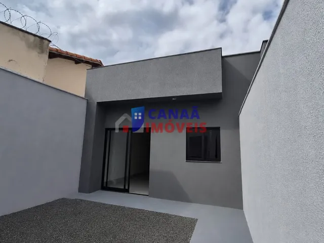 Imagem: Casa nova recém construída bairro luizote
