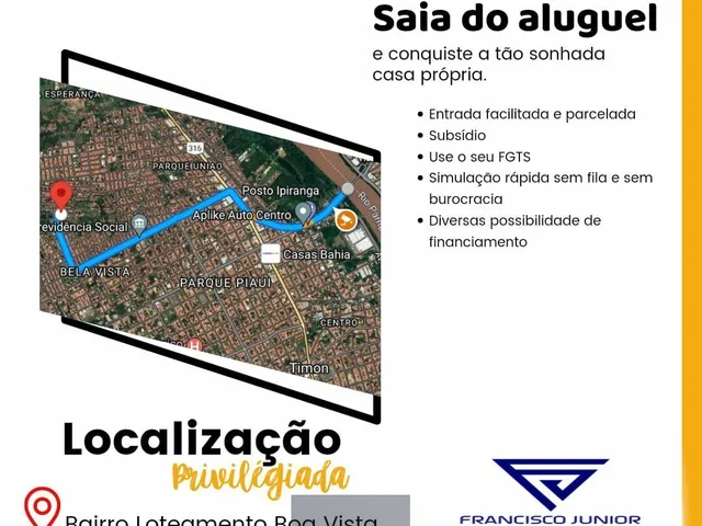 Imagem 5: Casa à venda no bairro Boa Vista - Timon/MA