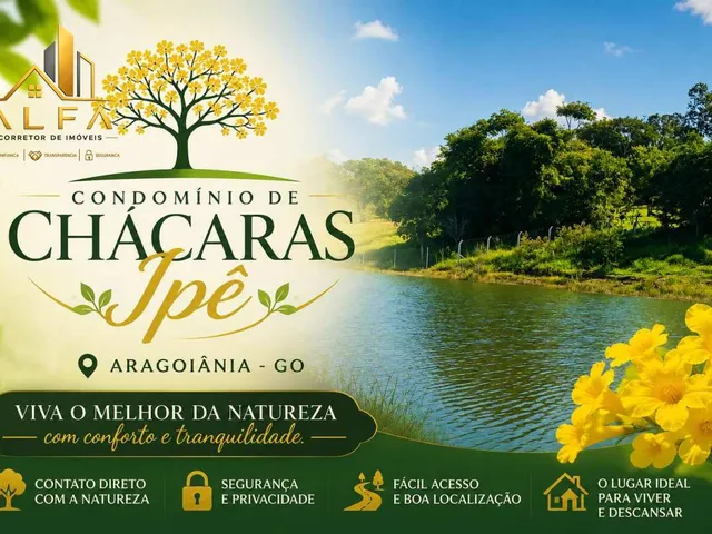 Imagem: Lançamento exclusivo em Aragoiânia! Chácaras