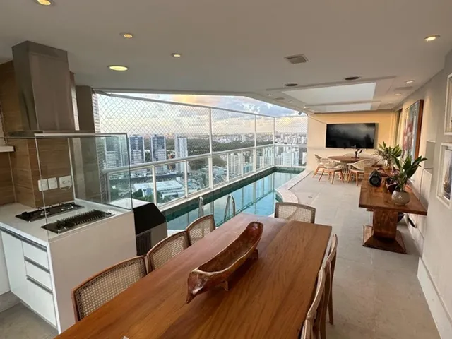 Imagem 9: A 5ª Avenida Imóveis apresenta essa deslumbrante cobertura linear c/ 328m², uma