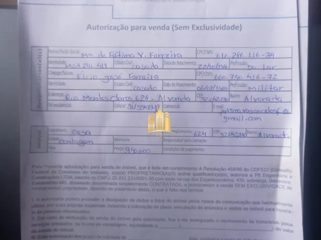 Imagem 5: CASA A VENDA BAIRRO ALVORA EM CONTAGEM/MG R$950.000,00