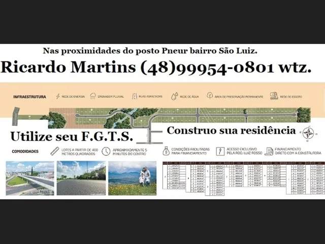 Imagem: Loteamento Parque Darós bairro Bosque do