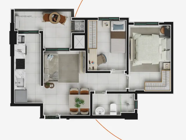 Imagem 9: Dot - Residencial - Dot - Residencial