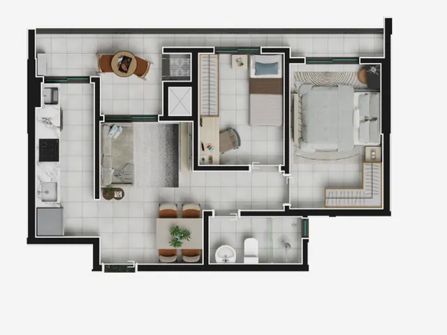 Imagem 12: Dot - Residencial - Dot - Residencial