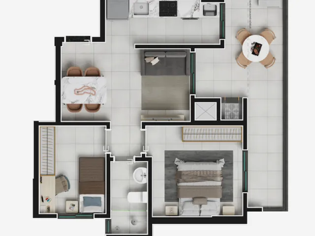 Imagem 14: Dot - Residencial - Dot - Residencial