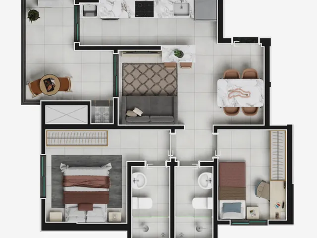 Imagem 15: Dot - Residencial - Dot - Residencial