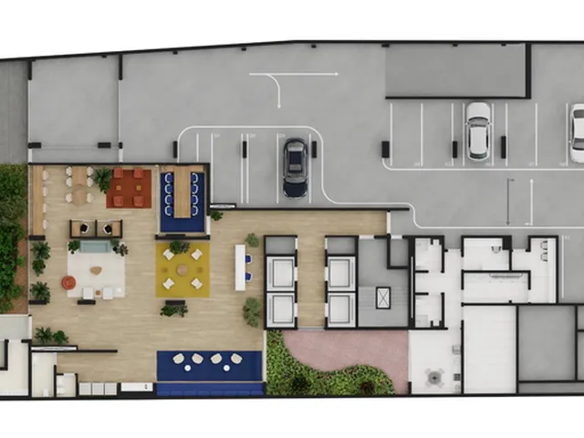 Imagem 6: Cobertura à venda no Centro de Curitiba-PR: 1 quarto, 2 banheiros e 52,21m² de área