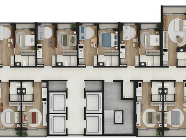 Imagem 7: Cobertura à venda no Centro de Curitiba-PR: 1 quarto, 2 banheiros e 52,21m² de área