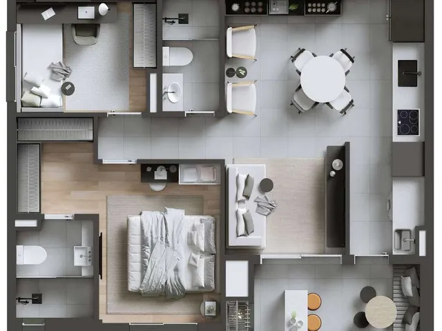 Imagem 5: Augen - Augen Apartamento com 2 dormitórios