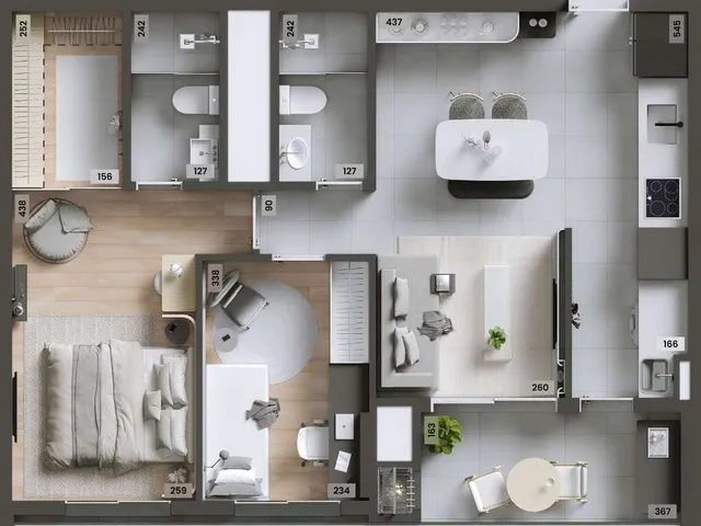 Imagem 6: Augen - Augen Apartamento com 2 dormitórios