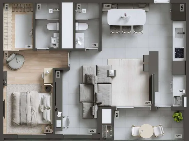 Imagem 7: Augen - Augen Apartamento com 2 dormitórios
