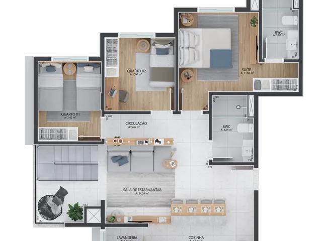 Imagem 9: APARTAMENTO RESIDENCIAL em Curitiba - PR, Seminário