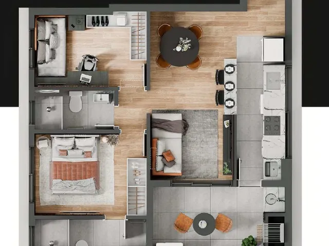 Imagem 4: Avvio - Avvio Apartamento com 2 dormitórios