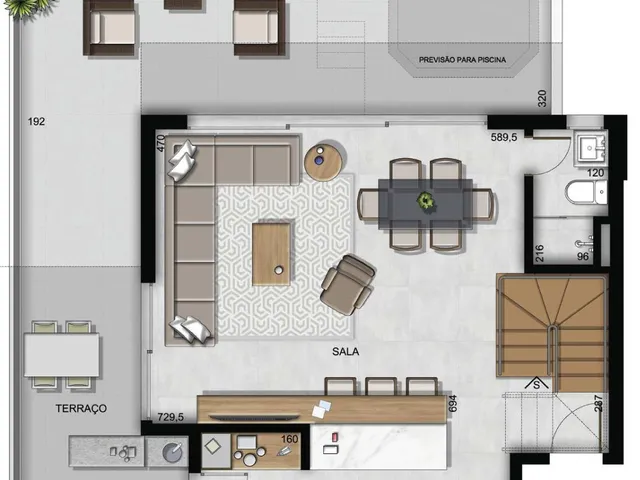 Imagem 4: COBERTURA RESIDENCIAL em Curitiba - PR, Vila Izabel