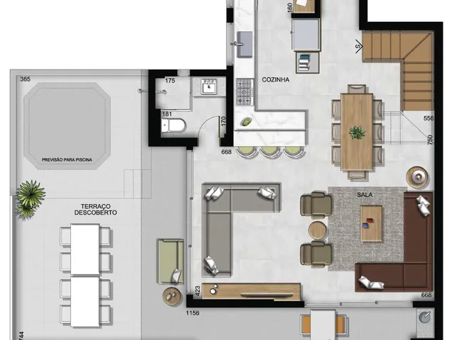 Imagem 6: COBERTURA RESIDENCIAL em Curitiba - PR, Vila Izabel