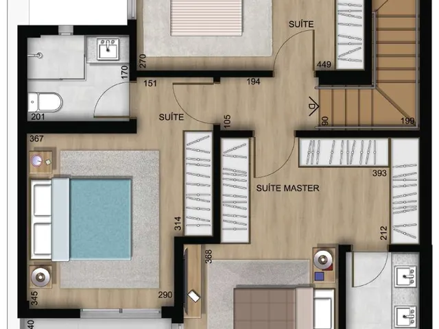 Imagem 7: COBERTURA RESIDENCIAL em Curitiba - PR, Vila Izabel