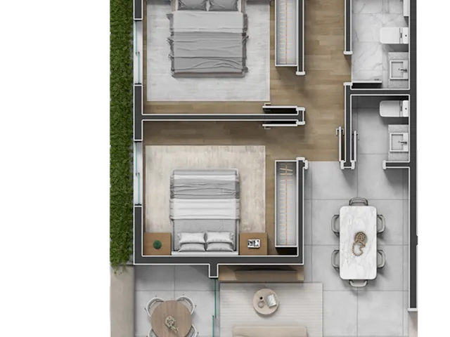 Imagem 5: Bioma - Bioma Apartamento com 3 dormitórios