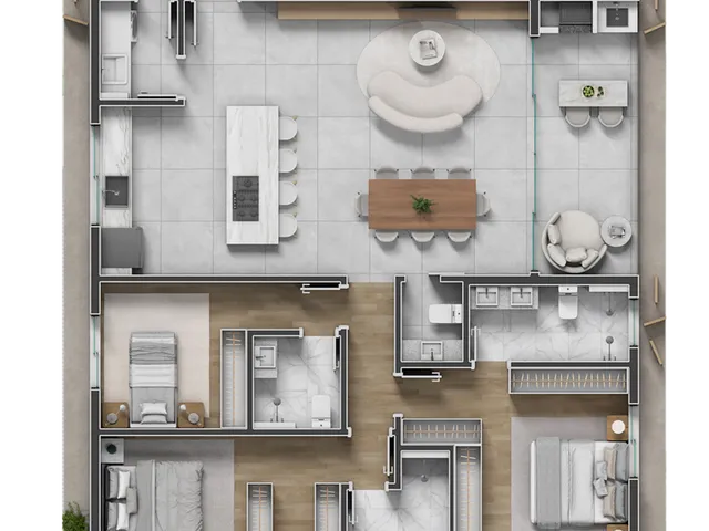 Imagem 7: Bioma - Bioma Apartamento com 3 dormitórios