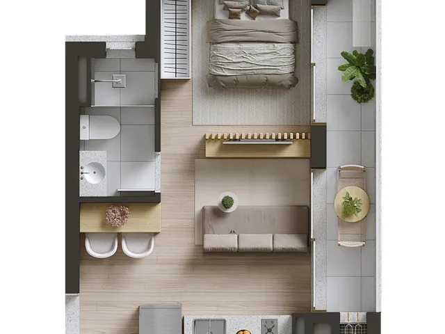 Imagem 9: Zait - Zait Flat / studio com 1 dormitório