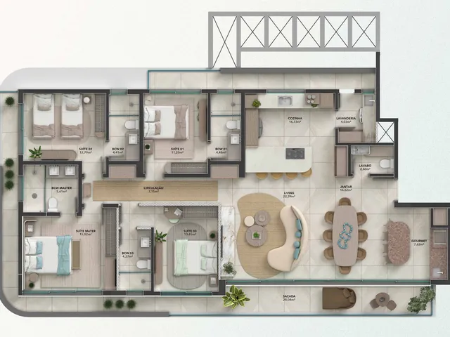 Imagem 5: Bris Apartamento com 4 dormitórios