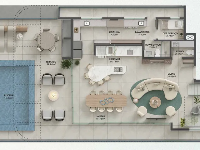 Imagem 2: Bris Apartamento com 4 dormitórios