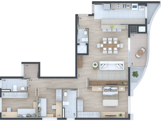Imagem 9: APARTAMENTO RESIDENCIAL em Curitiba - PR, Ecoville