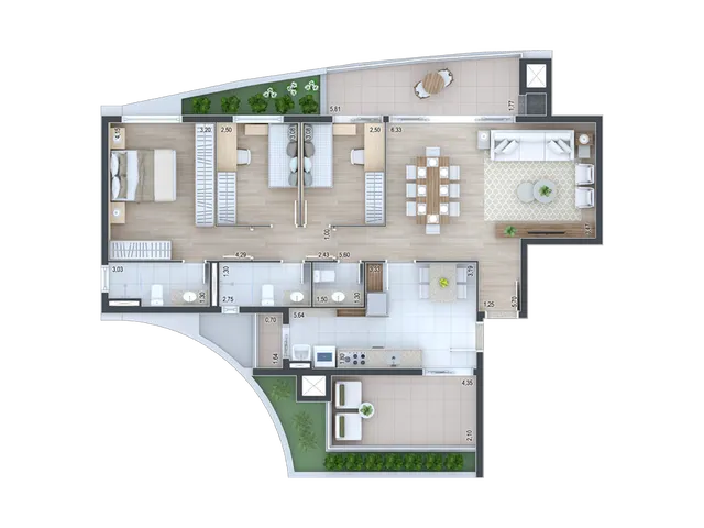 Imagem 10: APARTAMENTO RESIDENCIAL em Curitiba - PR, Ecoville