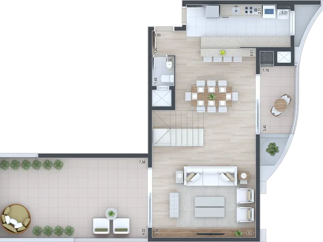 Imagem 15: APARTAMENTO RESIDENCIAL em Curitiba - PR, Ecoville