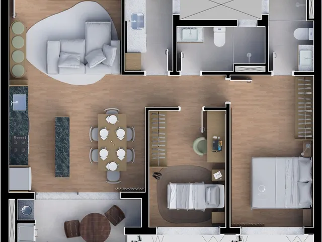 Imagem 5: APARTAMENTO RESIDENCIAL em Curitiba - PR, Água Verde
