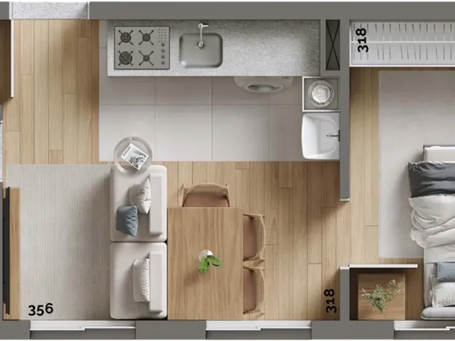 Imagem 5: Sorano - Sorano Apartamento com 2 dormitórios