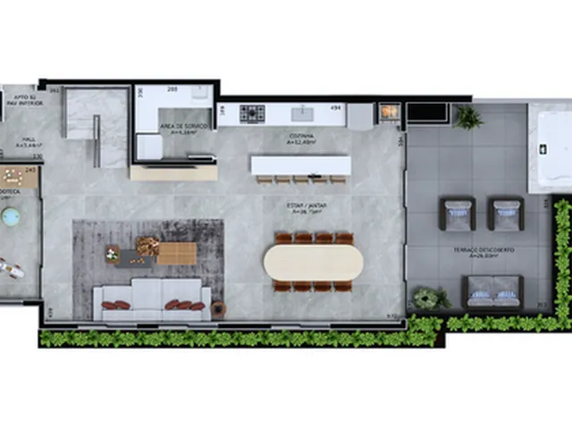 Imagem 15: Arte Acqua - Apartamento à venda no bairro Água Verde - Curitiba/PR