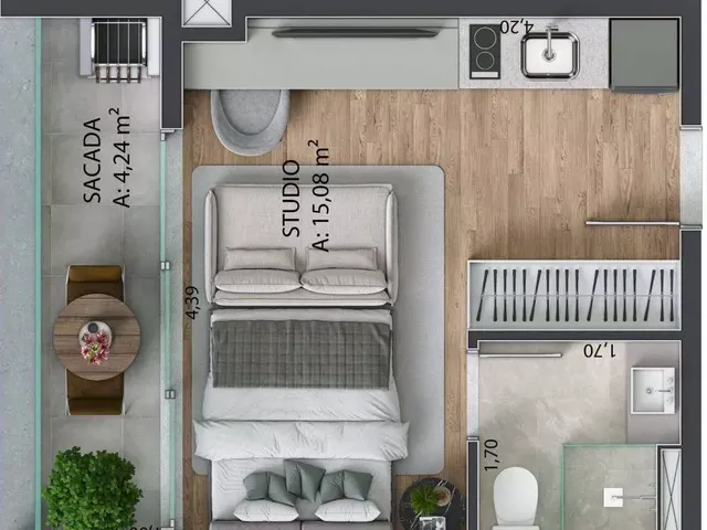 Imagem 2: COBERTURA RESIDENCIAL em Curitiba - PR, Bigorrilho