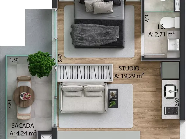 Imagem 4: COBERTURA RESIDENCIAL em Curitiba - PR, Bigorrilho
