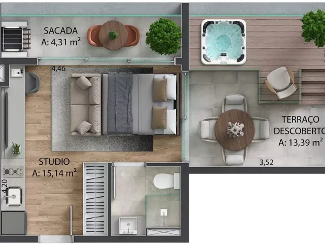 Imagem 6: COBERTURA RESIDENCIAL em Curitiba - PR, Bigorrilho