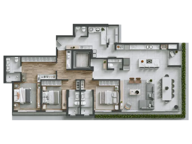 Imagem 3: Gries Apartamento com 3 dormitórios