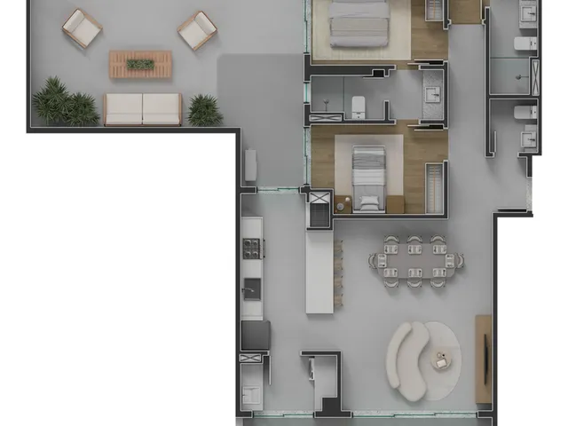 Imagem 10: Venda de Cobertura de Alto Padrão na Vila Izabel, Curitiba-PR: 3 Quartos, 1 Suíte, 3