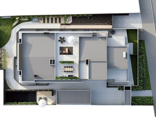Imagem 2: Cobertura de Luxo no Centro de Curitiba: 1 quarto, 2 banheiros, 77,01m² - Oportunidade