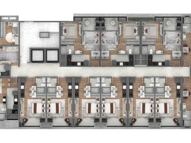 Imagem 6: Cobertura de Luxo no Centro de Curitiba: 1 quarto, 2 banheiros, 77,01m² - Oportunidade