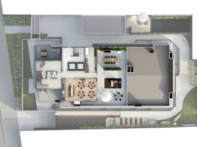 Imagem 3: Cobertura de Luxo no Centro de Curitiba: 1 quarto, 2 banheiros, 77,01m² - Oportunidade