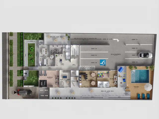 Imagem 4: Apartamento de Alto Padrão à Venda em Curitiba-PR, 3 Quartos, 1 Suíte, 3 Banheiros, 2