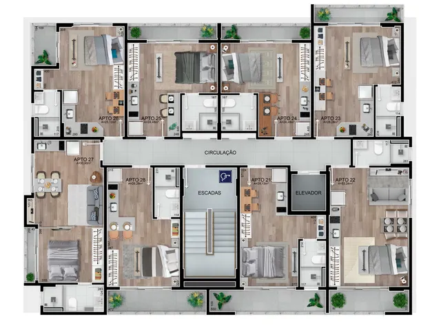 Imagem 2: COBERTURA RESIDENCIAL em Curitiba - PR, Mercês