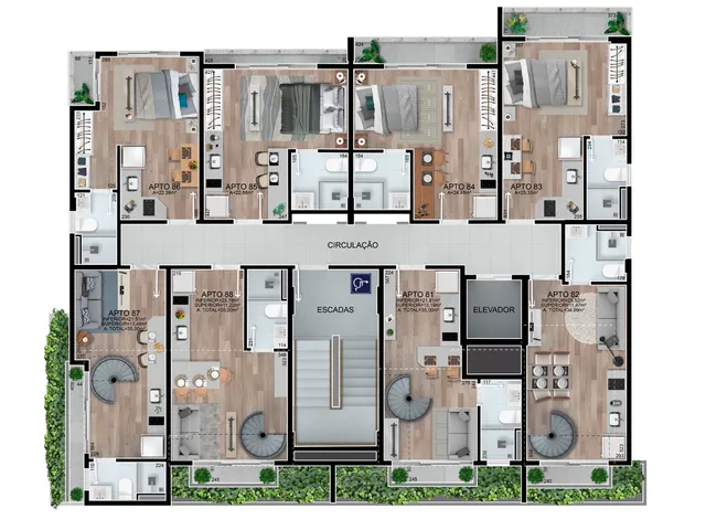 Imagem 8: COBERTURA RESIDENCIAL em Curitiba - PR, Mercês