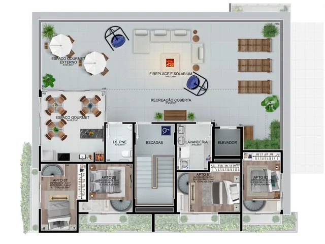 Imagem 9: COBERTURA RESIDENCIAL em Curitiba - PR, Mercês