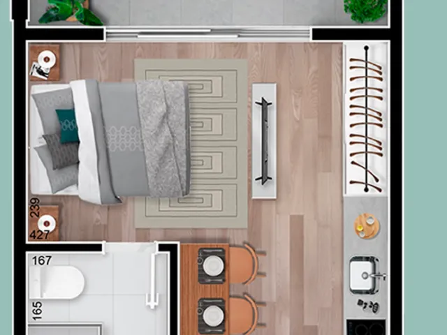 Imagem 11: COBERTURA RESIDENCIAL em Curitiba - PR, Mercês