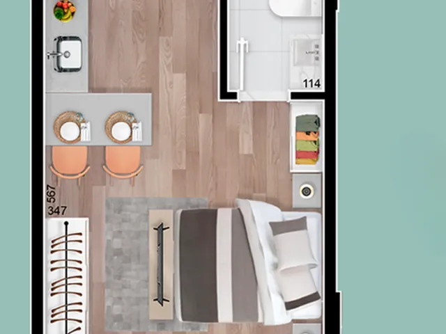 Imagem 14: COBERTURA RESIDENCIAL em Curitiba - PR, Mercês