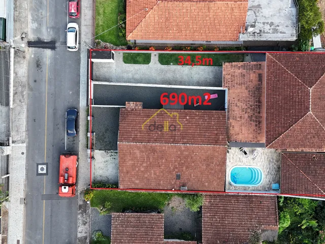 Imagem 7: TERRENO NO AMÉRICA LATERAL DA RUA TIMBÓ COM 3 CASAS CONSTRUÍDAS !