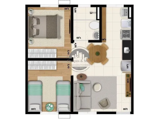 Imagem 8: Apartamento perto da UNESP!