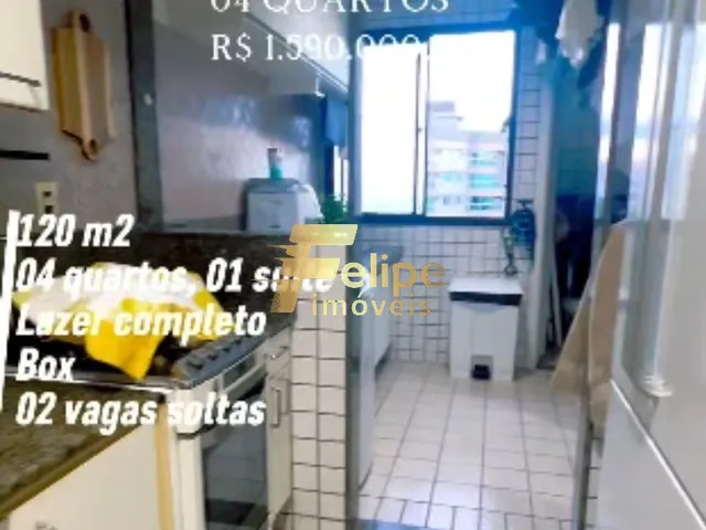 Imagem 3: BELÍSSIMO APARTAMENTO DE 04 QUARTOS, SENDO 01 SUÍTE, SOL DA MANHÃ, LAZER COMPLETO, À